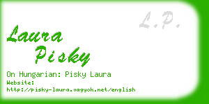 laura pisky business card